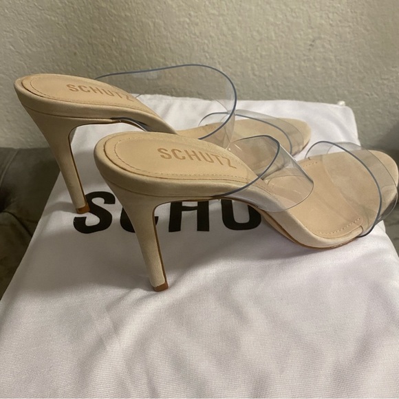 New SCHUTZ Ariella High Stiletto Sandals - Size 7.5M - Picture 7 of 10